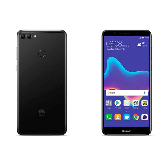 smartphone huawei y9 2018 128gb rom  4gb ram negro desbloqueado huawei desbloqueado