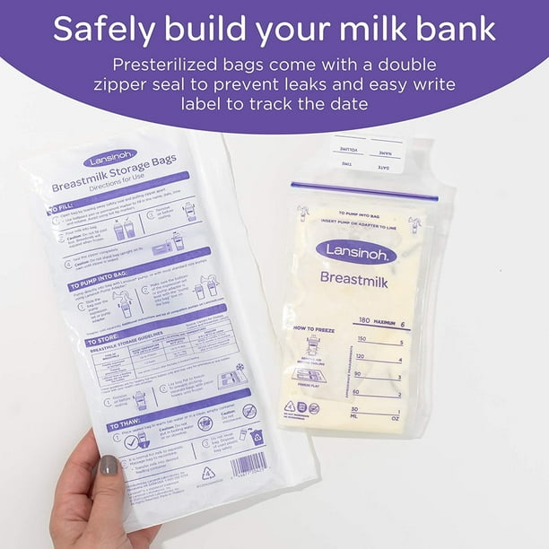 Lansinoh bolsas almacenamiento leche materna 50 uds - Farmacia en Casa  Online