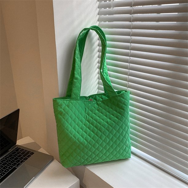 Bolsos para mujer Bolso de Hombro de moda, asa superior, Verde