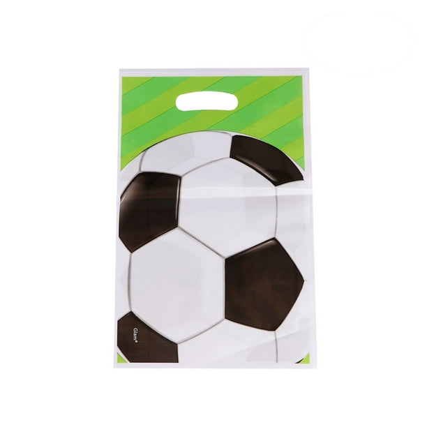 Bolsa de regalo de fútbol para niños, suministros de decoración