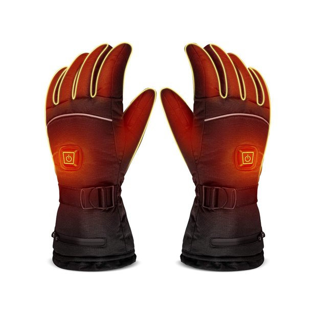 Guantes calefactables USB para mujeres, guantes de calefacción eléctrica  con ajustes de calor de 3 niveles, calentadores de manos fríos de invierno  guantes térmicos, pantalla táctil del teléfono