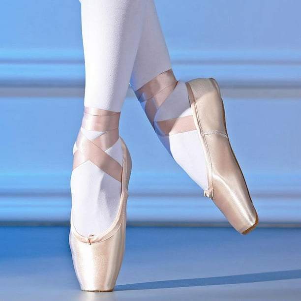 Examinar detenidamente Aclarar Vigilancia Zapatos de punta de Ballet para niñas y mujeres zapatos de baile profesional  de 37 Zulema Zapato de baile | Walmart en línea