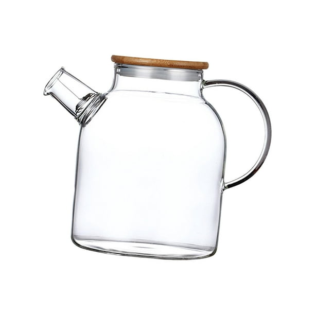 Tetera eléctrica de cerámica inalámbrica WhitKettle - Jarra retro de 1  litro, 1350 W de agua rápida para té, café, sopa, base extraíble de avena