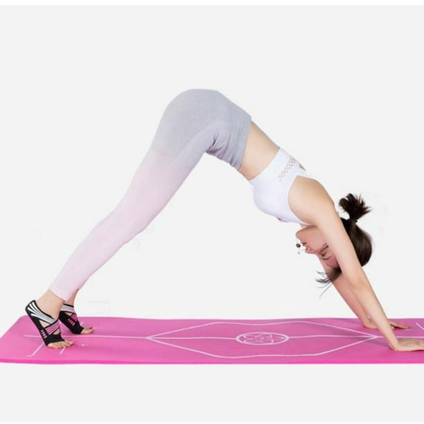 de Yoga antideslizantes para mujer Calcetines de agarre Pilates, sin  flexibles, cómodos, absorbentes de sudor - L Verde L Salvador Calcetines de  entrenamiento de baile