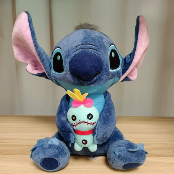 Disney Stitch-muñeco de peluche de Lilo & Stitch para niños, muñeco de  peluche, regalo de cumpleaños