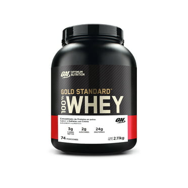 Proteína ON GS 100% Whey Galletas con Crema (Bote 5 LB) Optimum Fitness Town 1031675