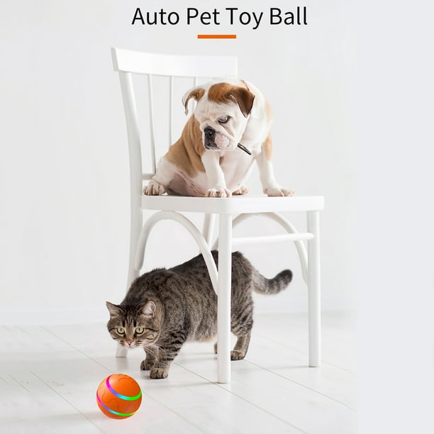 Pelota interactiva inteligente para perros y gatos con mando a distancia 