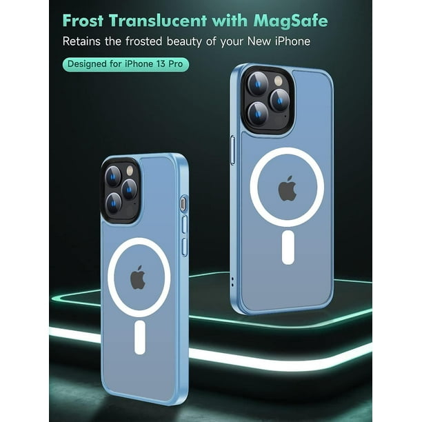  MGNAOOI - Funda magnética para iPhone 13 Pro Max