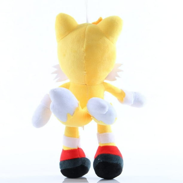 Juguete de peluche Sonic de 11 pulgadas de alto, lindo regalo de muñeca  para niños y niñas (amarillo) ER