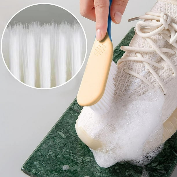 Cepillos de limpieza 2 piezas cepillo de zapatos Good Grips Cepillos para  lavar ropa zapatos mango largo cepillo de limpieza del hogar cepillo fregar