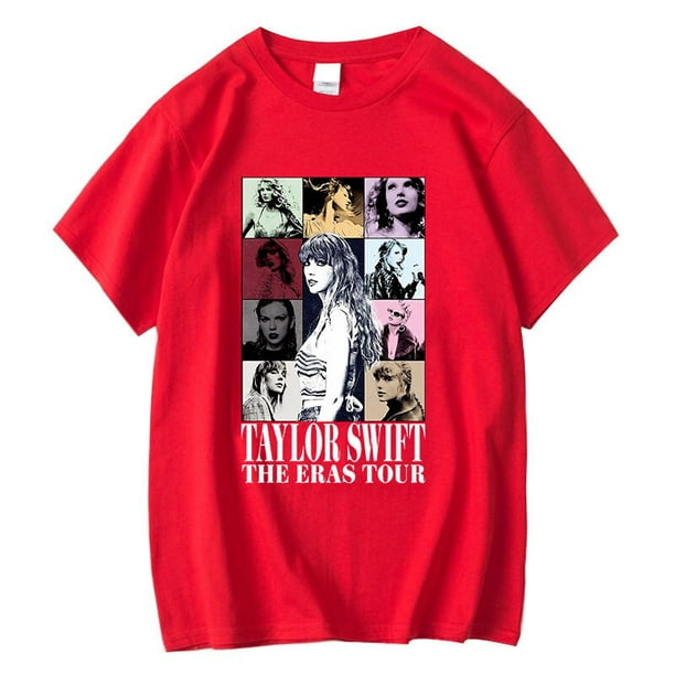 Taylor Swift The Eras Tour camiseta top, camiseta Taylor World Tour,  camiseta unisex, negra