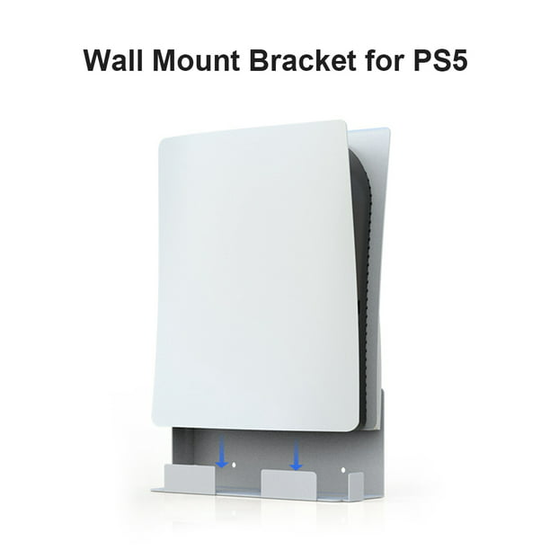 Soporte de pared PS5 Soporte de pared para Play Station 5 Digital Negro  derecho