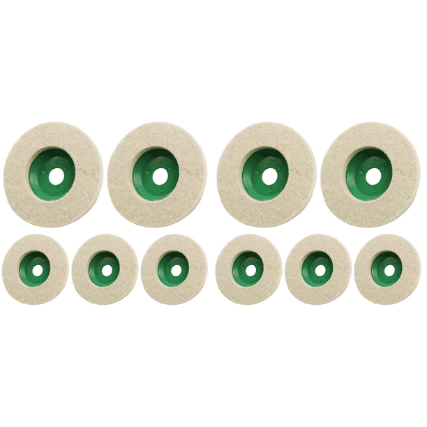 Kit 16 Piezas Almohadillas Pulido Coche 125mm - Incluye Esponjas, Lana, Microfibra Y Adaptador M14 Para Taladro