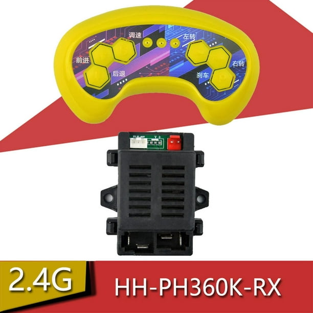 Mando , para , accesorios para cochecito de bebé, receptor de juguete de 6V  para Hh-Ph360K, piezas de repuesto Yotijar Control remoto