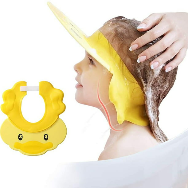 Gorro de ducha esencial para bebé, visera para lavar el cabello, protección  de ducha recomendada por pediatras de Estados Unidos [se recomienda para