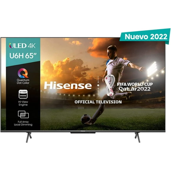 tv 65 pulgadas hisense smart tv uhd 4k 65u6h android tv