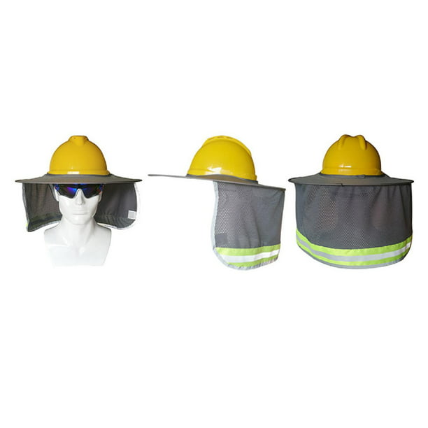 China Parasol de protección solar para el cuello para casco de