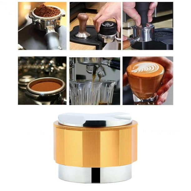 Tamper de distribuidor de café de 51 mm, nivelador de café, profundidad -  Tamper de mano de espresso profesional - Remo Sunnimix distribuidor de cafe