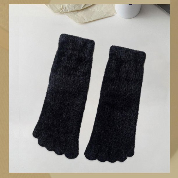 2 Pares De Calcetines Térmicos Con Punta De Cinco Dedos Acogedores De  Nailon Para Niñas, Mujeres, Ho Yuyangstore Calcetines de cinco dedos