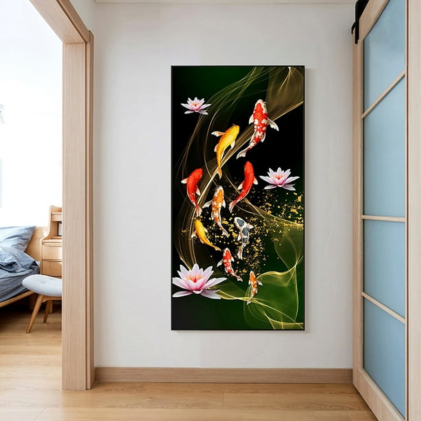 Cuadros Decorativos Pintura al óleo de flores por números, cuadro de  lienzo, arte de pared artesanal, decoraciones para el hogar Ehuebsd Nuevos  Originales