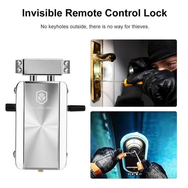 Cerradura invisible LOCK BT latón con mando a distancia