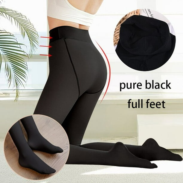  Leggings de color piel Mallas negras transparentes falsas color  nude medias con forro polar para mujer translúcido : Ropa, Zapatos y Joyería