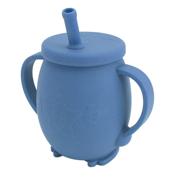 Mini vaso de silicona, azul –  :: El portal de los bebes