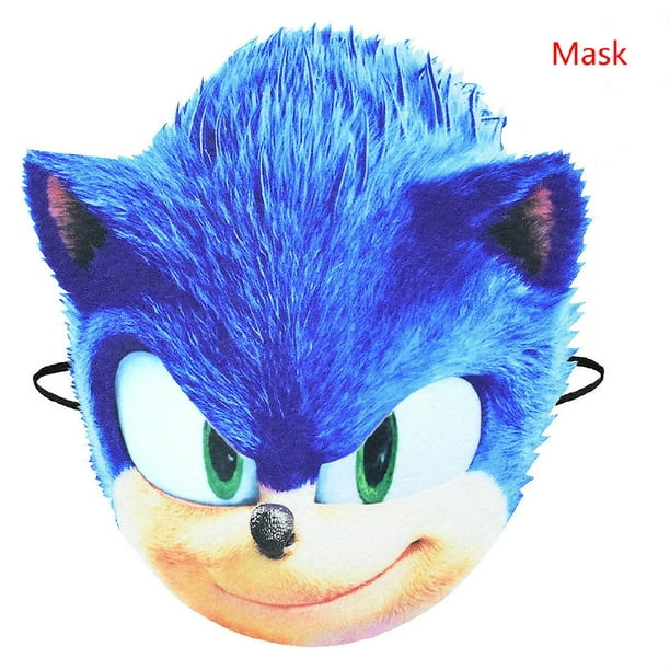 Mono de Cosplay de Sonic The Hedgehog para niños, disfraz de Sonic