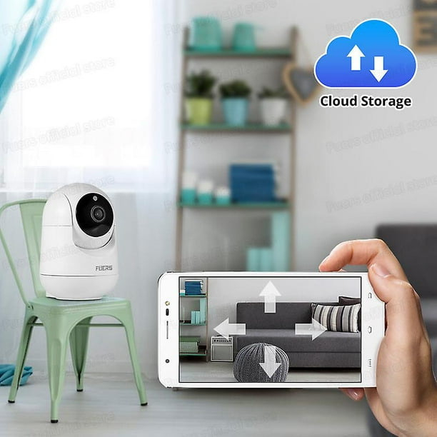 Cámara Wifi Tuya de interior de 3MP Cámara IP de seguimiento automático  inteligente para el hogar