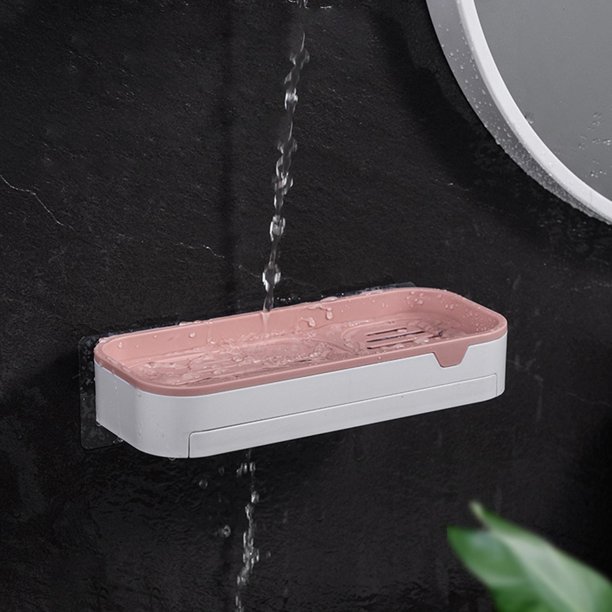 Jabonera de pared jaboneras para bnao acceserios organizador baño ancho  facil