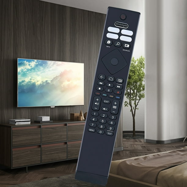 Télécommande Pour Smart Tv, Pour Philips Ambilight 4k Ultra Hdr