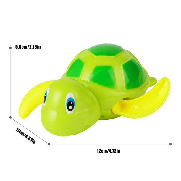 Paquete de 3 juguetes de baño para niños pequeños de 1 2 3 4 5 años,  juguetes de piscina para niños, juguete de baño divertido para tortuga de