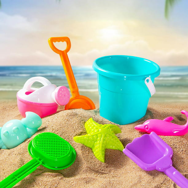 Juguetes de playa de arena de verano, juguetes de arena interactivos,  juegos para , juguetes de baño para actividades de verano 12 piezas Hugo  Juguetes de playa