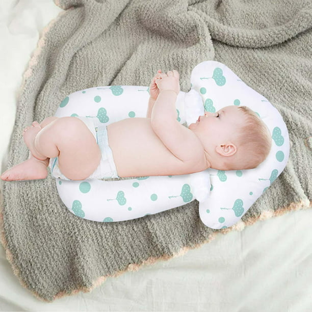 Almohada suave para bebé, prevención plana, cómoda funda de almohada  extraíble, almohada moldeadora, almohada para bebés, niños con brazos  corazon