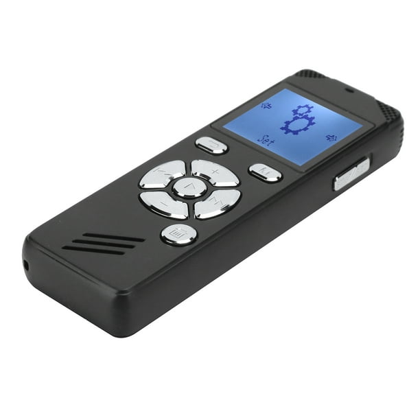 Grabadora de Voz Digital Grabadora de Voz Profesional de 8 GB con  Reproductor de MP3 Compatible con Grabación con un Clic Grabadora de Voz  Estéreo HD para Conferencias ANGGREK
