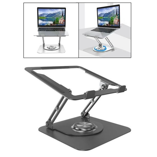 Soporte portátil para ordenador portátil 360 grados plegable