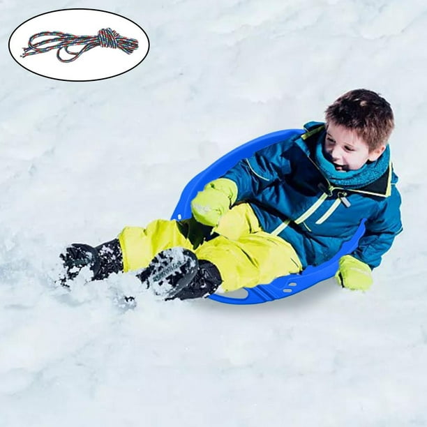 Trineos de nieve para niños y adultos trineo de snowboard con asa