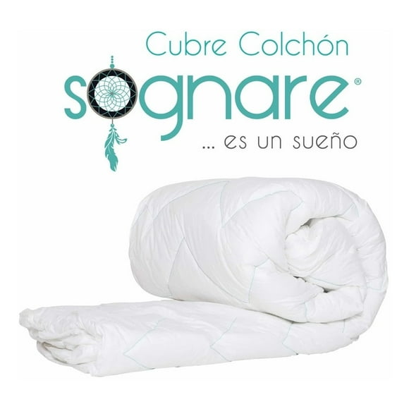 sognare cubre colchón tamaño individual termorregulable 100 algodón hipoalergenico lavable sognare individual