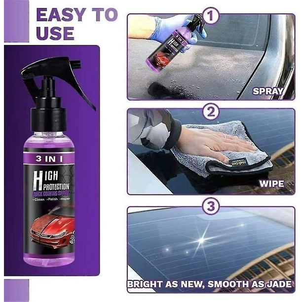Spray de revestimiento de pintura para coche, reparación rápida de