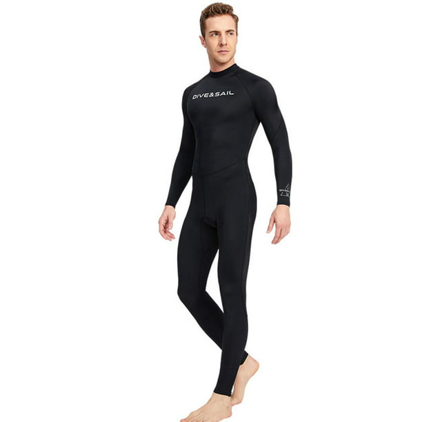  SINFU Traje de neopreno para hombre, 0.118 in, traje de buceo  de cuerpo completo para buceo, esnórquel, surf, natación, canoa : Todo lo  demás