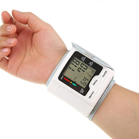 medidor de presión arterial de muñeca monitor de esfigmomanómetro automático bolsa de pe ndcxsfigh cuidado belleza