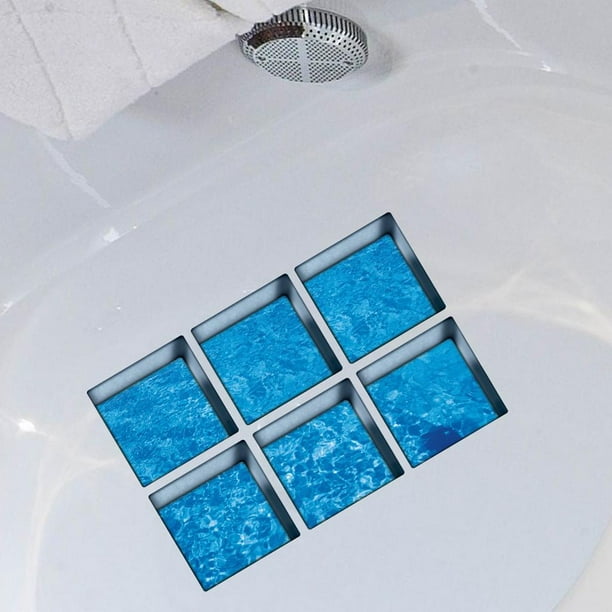 Adhesivo para bañera de PVC con impresión 3D, murales para suelo
