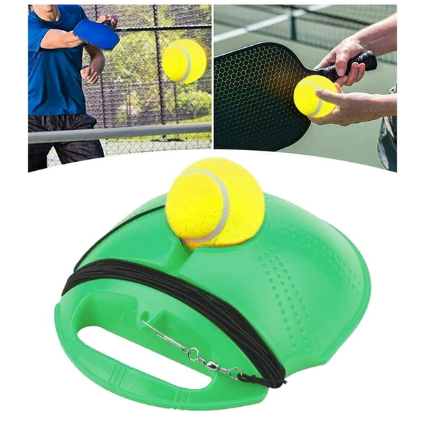 YOUTHINK - Pelota de tenis de entrenamiento con cuerda de goma elástica de  13.1 ft, pelota de tenis de práctica única para entrenamiento de tenis
