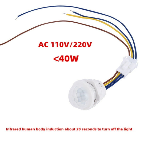 sensor de luces led tira de luz led de inducción del cuerpo humano