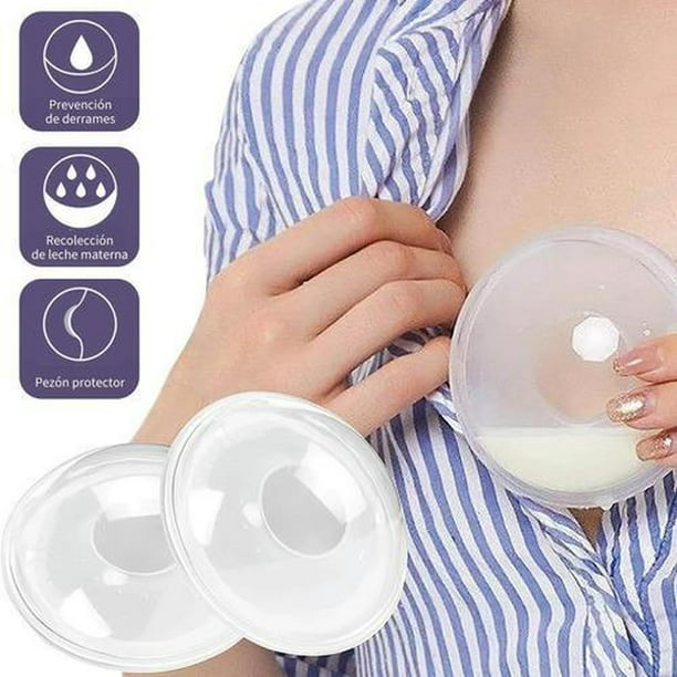 2 * conchas de pecho Protector de leche materna Almohadillas de lactancia  Recolector de leche materna