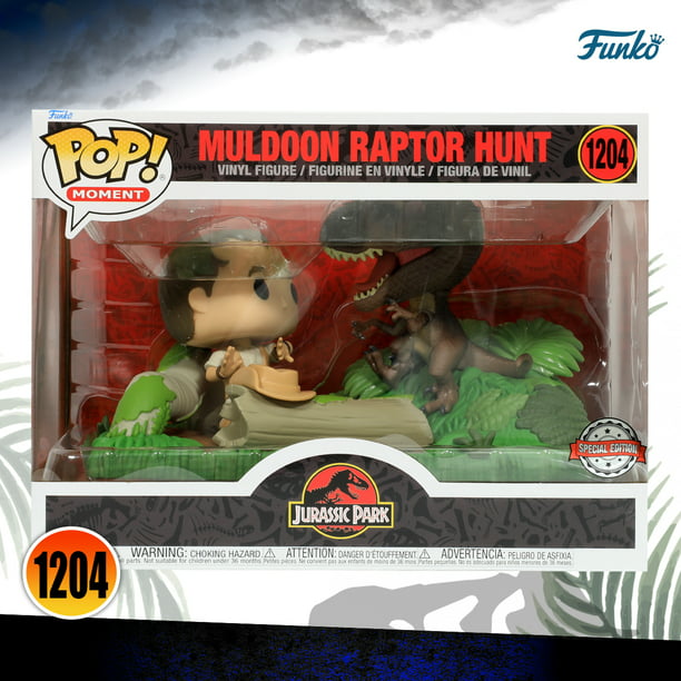 Muldoon Raptor Hunt Special Edition 1204 Figure, Jurassic Park Figure