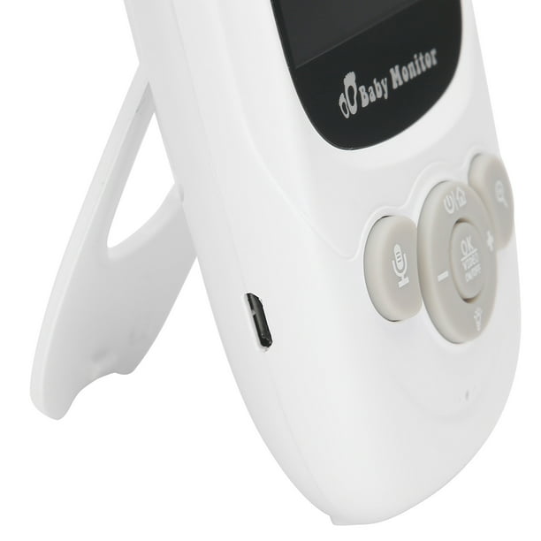 Monitor de audio digital para bebé, sistema de vigilancia de  intercomunicación para niñera, soporte de audio bidireccional, alarma de  seguridad de