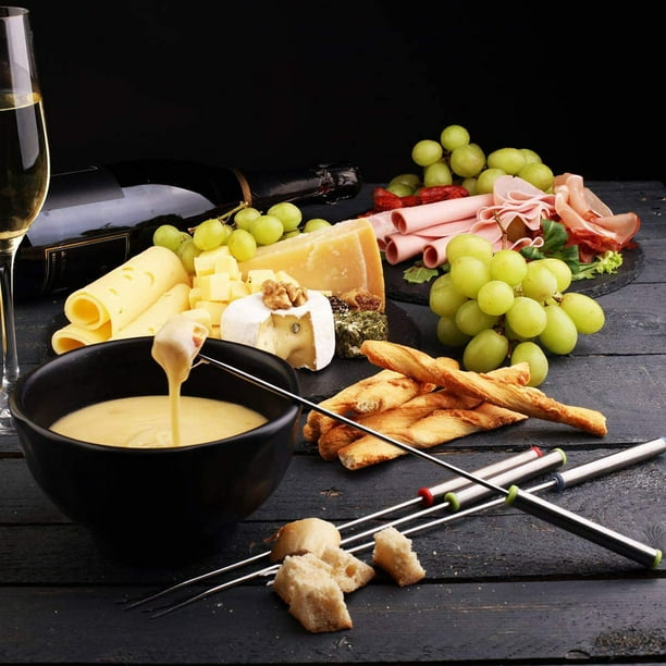 Fondue eléctrica de acero inoxidable