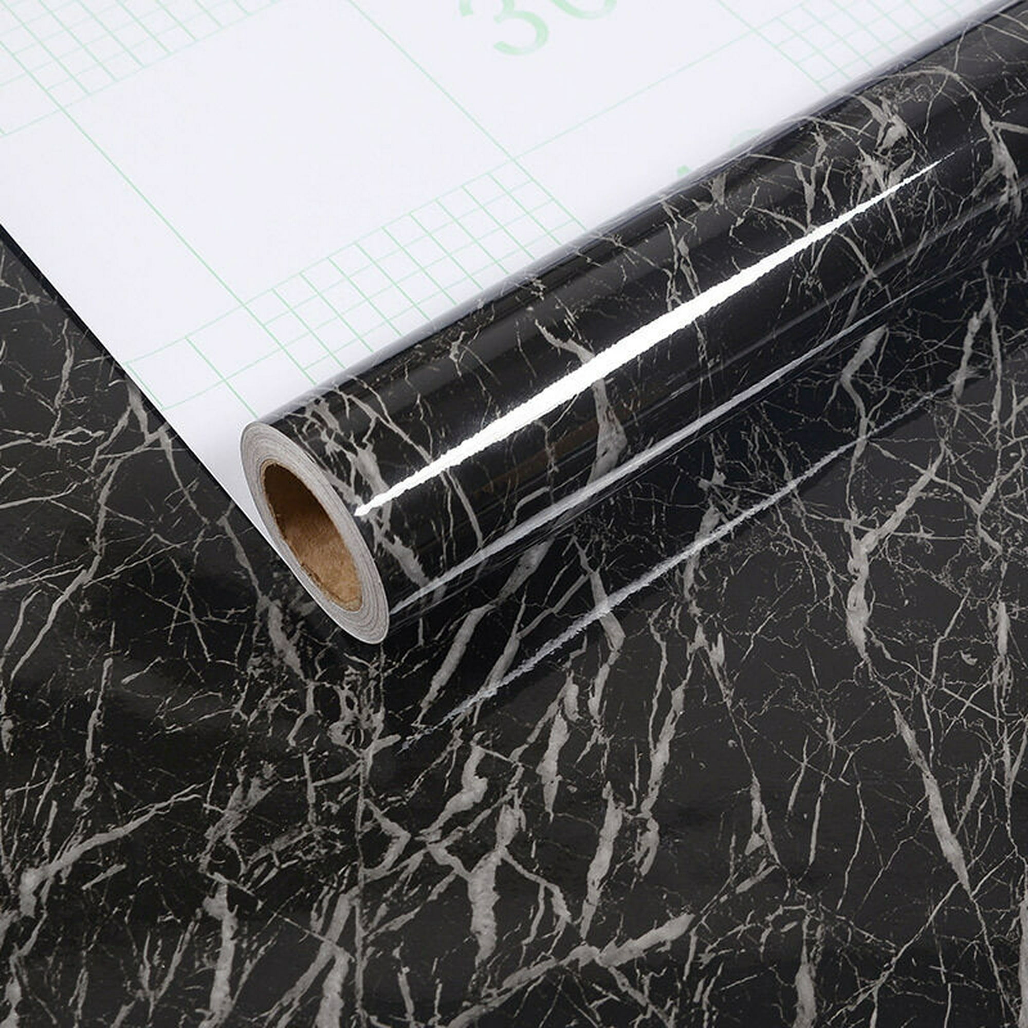 Película de vinilo de mármol de 80cm, papel tapiz autoadhesivo