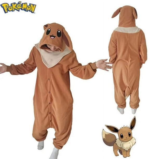 Disfraz de Pokémon para adultos, Pijama de una pieza para